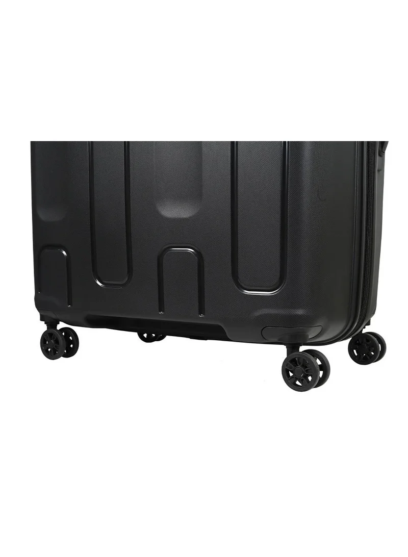 AMERICAN TOURISTER 79 cm / 29 inch Ellipso Suitcase, Check-In Size 79 cm / 29 inch, 4 Spinner Wheels, Hard Top, Polypropylene, Black|Lightweight|Scratch Resistant Texture|TSA Lock - 3 Years International Warranty  | Best Price UAE